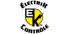 Logo E.K. contrôle inc., Électricien à Roberval