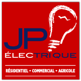 Logo JP électrique inc., Électricien à Saint-Alphonse-de-Granby