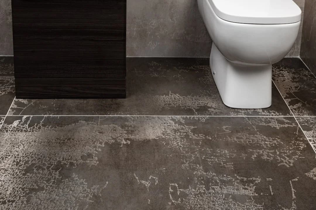 Colorful ceramic bathroom tiles