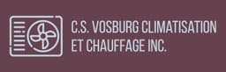 Logo C.S. Vosburg climatisation & chauffage inc., Rénovateur résidentiel à Mascouche