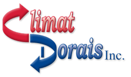 Logo Climat Dorais inc., Chauffagiste / CVAC / Ventilation à Laval