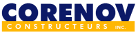Logo Corenov Constructeurs inc., Entrepreneur général à Longueuil