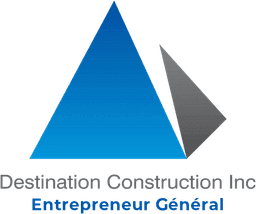 Logo Destination Construction inc., Entrepreneur général à Laval