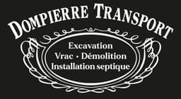 Logo Dompierre Transport inc., Fosse septique / Plomberie ext. à Saint-Léonard-de-Portneuf