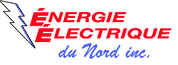 Logo Énergie électrique du Nord inc., Électricien à Lebel-sur-Quévillon