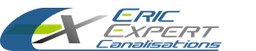 Logo Éric expert canalisations inc., Plombier à Notre-Dame-de-Lourdes