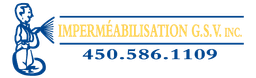 Logo Imperméabilisation G.S.V. inc., Fosse septique / Plomberie ext. à Saint-Paul