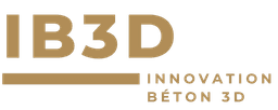 Logo Innovation Béton 3D inc., Entrepreneur général à Saint-Colomban