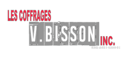 Logo Les Coffrages V. Bisson inc, Béton / Dalle / Estampage à Saint-Malachie