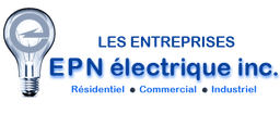 Logo Les entreprises E P N électrique inc., Électricien à Sherbrooke