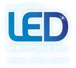 Logo Les services LED électrique inc., Électricien à Lévis