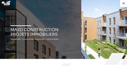 Logo MA2D Construction inc., Entrepreneur général à Laval