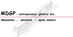 Logo MDGP Entrepreneur Général inc., Entrepreneur général à Laval