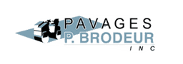 Logo Pavages P. Brodeur (1994) Inc., Entrepreneur général à Saint-Hyacinthe