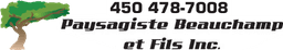 Logo Paysagiste Beauchamp et Fils Inc., Fosse septique / Plomberie ext. à Mirabel