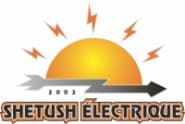 Logo Shetush électrique 2003, Électricien à Uashat