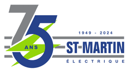 Logo St-Martin électrique inc., Entrepreneur général à Laval