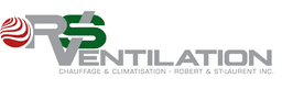 Logo Ventilation Robert & St-Laurent inc., Climatisation / Thermopompe / Géothermie à Saint-Hippolyte