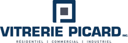 Logo Vitrerie Picard inc., Entrepreneur général à Drummondville