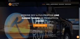 Logo Vitrerie Roy & Fils inc., Rénovateur résidentiel à Sherbrooke
